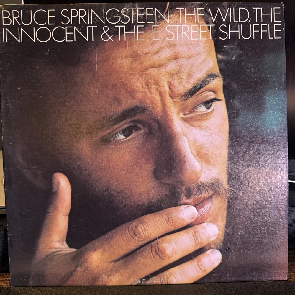BRUCE SPRINGSTEEN - The Wild, The Innocent & The E Street Shuffle JC 32432 EX